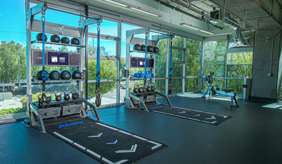 Corporate Workplace Gym Design Digital Guidance Fitness - Aktiv