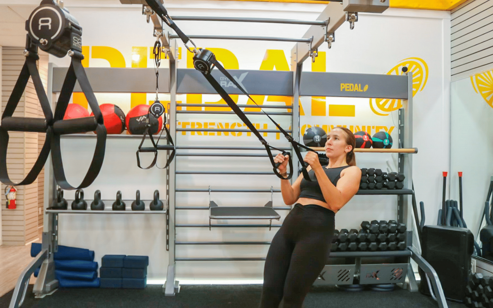 recoil suspension trainer at pedal studios
